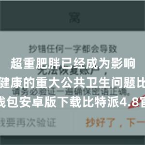 超重肥胖已经成为影响中小学生健康的重大公共卫生问题比特派钱包安卓版下载比特派4.8官网下载，比特派官网，比特派钱包，比特派下载