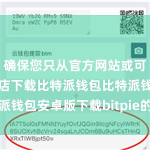 确保您只从官方网站或可信的应用商店下载比特派钱包比特派钱包安卓版下载bitpie的一键购买