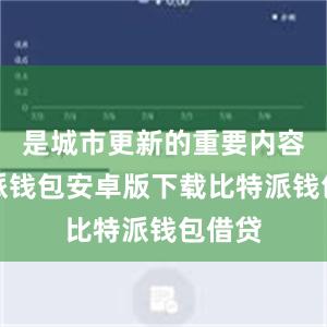 是城市更新的重要内容比特派钱包安卓版下载比特派钱包借贷