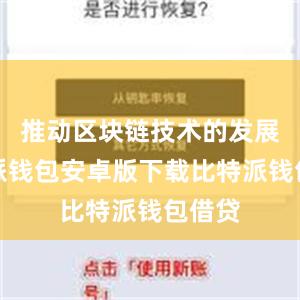 推动区块链技术的发展比特派钱包安卓版下载比特派钱包借贷