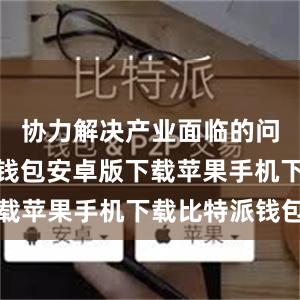 协力解决产业面临的问题比特派钱包安卓版下载苹果手机下载比特派钱包